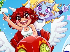 多額の借金を背負った少女が活躍するSTG「モリシューター!のぞみ」Switch版を本日リリース。MANDY B. BLUEさんが歌う主題歌を収録