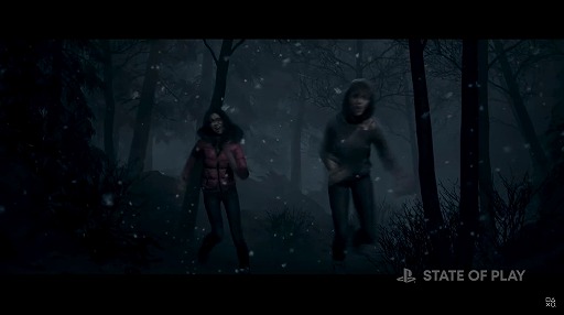 画像集 No.005のサムネイル画像 / リメイク版「Until Dawn －惨劇の山荘－」2024年にリリース。雪山の山荘を舞台に，8人の男女が謎の殺人鬼に襲われるホラー作品