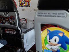 コラボ塗装機「ソニック・ザ・ヘッジホッグ」号の就航記念イベント,マレーシアのクアラルンプール国際空港で昨日開催