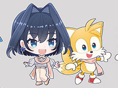 「ホロライブEnglish」と「ソニック・ザ・ヘッジホッグ」のコラボカフェ,韓国などのアニメイトカフェで開催に