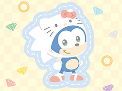 ソニックのショートアニメ「SONIC & FRIENDS」とサンリオキャラクターズがコラボ。2025年サンリオキャラクター大賞にエントリー
