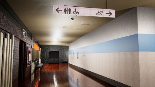 画像ギャラリー No.001のサムネイル画像 / 迷い込んだ地下街で異変を探して脱出を目指す。8番出口ライクなホラーウォーキングシミュレータ「B1」，Steamで配信