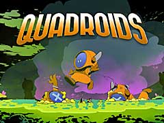 「レミングス」に影響を受けたクリアできる気がしないパズルアクション「Quadroids」のリリースが2月22日に決定