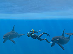 ダイバーとなって海域を泳ぎ,500種類以上の生き物と出会える「FOREVER BLUE LUMINOUS」,公式サイトを公開。各種機能の紹介も