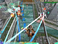 「レイストーム」「レイクライシス」の2タイトル4バージョンを収録し,価格を抑えたコレクション版が本日配信に