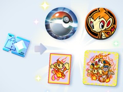 「ポケポケ」開催中のゲットチャレンジイベントの後半をスタート。ヒコザルのコインやシールド,モンスターボールのアイコンなどが登場