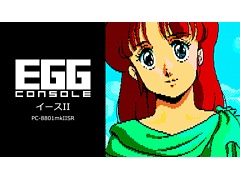 古代王国イースを舞台に秘められた謎の解明に挑む。「EGGコンソール イースII PC-8801mkIISR」本日配信