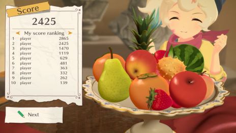 画像集 No.008のサムネイル画像 / お皿にフルーツを投げ入れていくPC版「フルーツマウンテン」,Steamで配信開始。リリース記念セールで4月1日まで10%オフ
