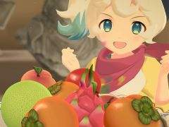 お皿にフルーツを投げ入れていくPC版「フルーツマウンテン」,Steamで配信開始。リリース記念セールで4月1日まで10%オフ