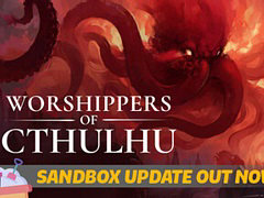 邪教の宗教都市を作り上げる「Worshippers of Cthulhu」,サンドボックスモードを実装する最新アップデートを実施