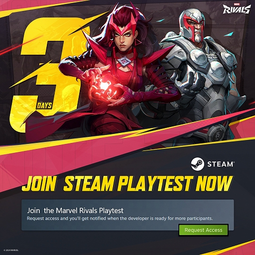 画像集 No.004のサムネイル画像 / マーベルキャラの6vs6TPS「Marvel Rivals」のPC版クローズドβテスト参加者が募集中。テスト開始は7月24日7：00から