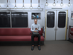 「8番出口」の続編「8番のりば」が本日リリース。今度は永遠に走り続ける電車が舞台