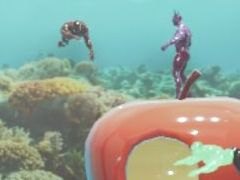 水槽で泳ぐマッチョたちを眺めるゲーム「マチョリウム -Muscle Aquarium Simulator-」,5月29日に発売決定。紹介動画第2弾も公開