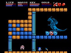 「EGGコンソール ドラゴンスレイヤーIV ドラスレファミリー MSX2」本日配信。能力の異なるキャラを切り替えて冒険し,ドラゴンとの決戦に挑む