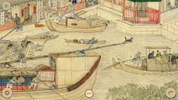 画像集 No.005のサムネイル画像 / 乾隆帝時代の姑蘇城で，かわいい猫を探そう！　中国絵画をベースにした「姑&#33487;城中那些猫」，Steamで本日発売