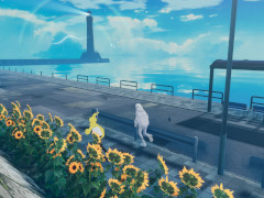 「楽しみそびれた夏」をVRで満喫しよう。VRChat初心者が,VR機器を使わずに「夏っぽいワールド」を体験してみた