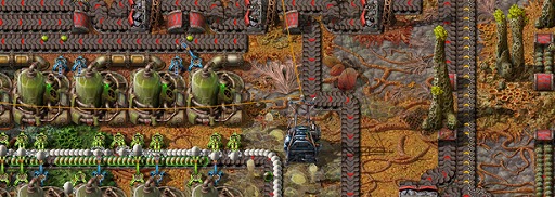 画像集 No.019のサムネイル画像 / 舞台はロケットを打ち上げた後の宇宙へ。PC版「Factorio」，大型DLC「Space Age」をリリース