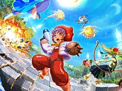岡本吉起×テレビ朝日の新スマホ向けタイトル「メテオアリーナ」,メインビジュアルを公開。ポップな世界観でかわいいキャラがバトルを繰り広げる