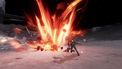 画像ギャラリー No.003のサムネイル画像 / 「パニシング：グレイレイヴン」Steamで配信開始。新機体「ロゼッタ・極鋒」が登場する新バージョン「冬冠の枯死」を実装