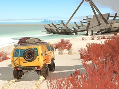 戦闘や死が存在しない終末世界冒険アクション「Caravan SandWitch」発表。行方不明の妹を探すため,バンに乗り込み世界を旅する