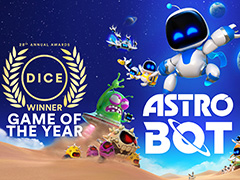 「ASTRO BOT」D.I.C.E. Awards授賞式でGame of the Yearを受賞。ゲームデザインなど各部門でも評価され5冠を達成