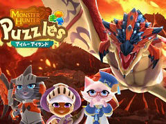 カプコンはモバイルゲームではパズルジャンルに強い。「アイルーアイランド」は好スタート,「スヌーピー ドロップス」は高年齢層に人気