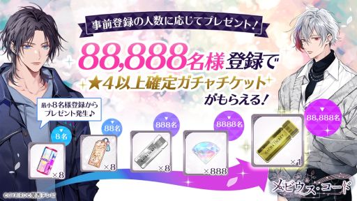 画像集 No.002のサムネイル画像 / タイムリープで未来を変える「メビウス・コード」配信開始。初期配信キャラは，御堂 圭（CV：増田俊樹）と釘宮 翠（CV：柿原徹也）の2人