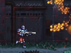 世界を破滅させる肉塊どもを撃ちまくれ! 横スクロールラン&ガンアクション「Iron Meat」が2024年後半に発売