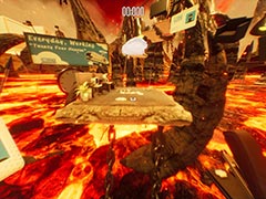 溶岩煮えたぎる地獄のオフィスからホッチキス片手に脱出せよ。PC用アクション「Hell of an Office」,Steamで正式リリース