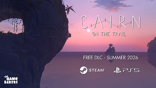 画像ギャラリー No.002のサムネイル画像 / 「Cairn」無料DLCシリーズ「On the Trail」が発表。第1弾「Deep Water」では水上を登る“ウォーターソロ”が実装に
