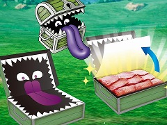 「BOSS」×「ドラゴンクエスト」コラボ第2弾が10月中旬に開催。「ミミックのまんぷくお肉宝箱」やオリジナルQOUカードが抽選で当たる