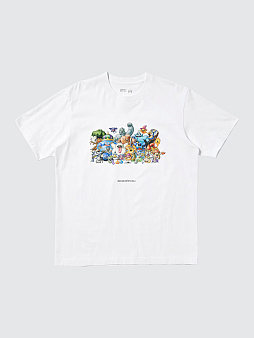 画像ギャラリー No.005のサムネイル画像 / 「ドラクエ」のユニクロTシャツ，4月下旬に発売決定。FC版「ドラクエ3」のキービジュアルやドット絵のキングスライムなどをデザインした全4種