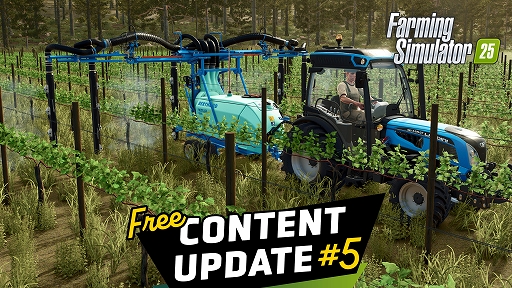 画像ギャラリー No.001のサムネイル画像 / 「Farming Simulator 25」，無料コンテンツアップデート第5弾を配信開始。Kramerの農業テレハンドラー，Berthoudの牽引式噴霧機を実装