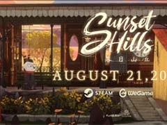 除隊後の小説家・ニコの旅を描くコージーなパズルゲーム「サンセットヒルズ」,8月21日にリリース。日本語版は10月3日に配信予定
