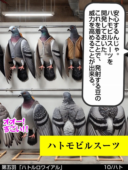 画像集 No.002のサムネイル画像 / ハト同士で豆を撃ちあう「ハトルロワイアル」，iOS版を8月20日に配信。ジェントルマンハトの紹介ムービーも公開