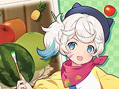 スマホアプリ版「フルーツマウンテン」,本日配信開始。お皿の上にフルーツを積み上げてスイカの完成を目指す3Dパズルゲーム
