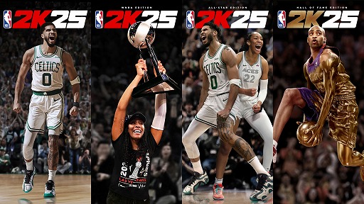 画像集 No.004のサムネイル画像 / バスケゲームシリーズ最新作「NBA 2K25」は9月6日に発売。ジェイソン・テイタム選手らが登場するアナウンストレイラーを公開