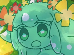 ノベルゲーム「▼スライム娘は人間と友達になりたいようだ+」,Steamで本日発売。絵本のような雰囲気だが,時には残酷でおぞましいストーリーも