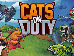 ネコたちが主人公のマッチ3+タワーディフェンス「にゃんこ対ゾンビ(Cats on Duty)」,日本語対応でリリース