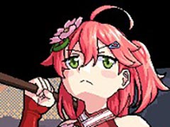 さくらみこさんを主軸にした弾幕STG「エリート陰陽師みこ」,Steamで体験版を無料公開。射撃と近接を使い分け,悪霊を祓おう