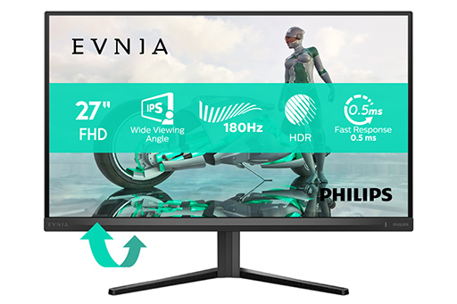画像集 No.004のサムネイル画像 / 欧州から来たゲーマー向けディスプレイブランド「EVNIA」が国内発売決定。比較的手の届きやすい価格の4製品を用意する【PR】