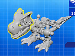 「ほねほねザウルスX 超合体!ビルド&バトル」,本日発売。パーツを自由に組み合わせ,自分だけのオリジナル恐竜を作って戦おう