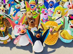 対戦相手を踏みつけペンギンが空を駆ける最大40人のサバイバルレースゲーム「Faaast Penguin」,基本プレイ無料で9月に登場予定