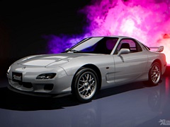 「首都高バトル」,収録車種紹介ムービー第3弾「MAZDA RX-7 TYPE RZ(FD3S)」を公開。曲面を強調した美しいフォルムを再現