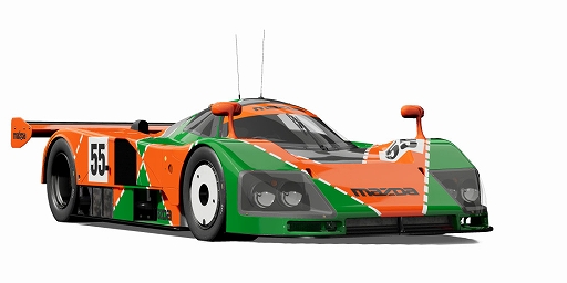 ꡼ No.002Υͥ / Project Motor RacingסMAZDA 787B/RX-7 GTOGILLET VERTIGOPorsche 911 GT1ħǽƣãɧ꤬
