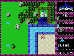 「EGGコンソール ハイドライド MSX」本日配信。攻撃モードと防御モードを切り替えながら,モンスターに体当たりして戦うアクションRPG
