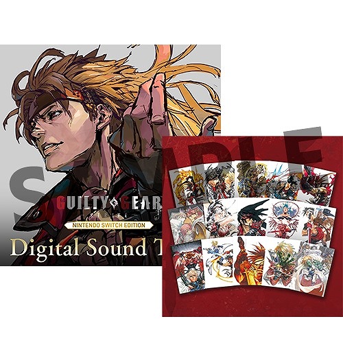 画像集 No.001のサムネイル画像 / Switch版「GUILTY GEAR -STRIVE-」パッケージ版の特典情報を公開。早期購入特典はジョニーたち4人の曲を収録したミニサウンドトラック