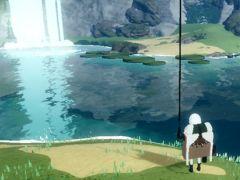 広大で美しい世界を天空のロープを使って探索する。オープンワールド謎解きゲーム「アレタ」,Steamストアページを公開