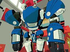 巨大メックに乗り込む4人のパイロットを指揮し,戦闘を進めていくターン制タクティカルRPG「NITRO GEN OMEGA」,Steamで体験版を配信