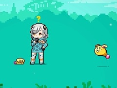 「エンバーストーリア」が「聖剣伝説」シリーズとのコラボを4月1日より開催。ラビが登場するドット絵アニメーションのティザームービーを公開